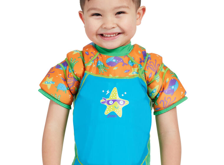 Svømmedrakt Super Star 4-5 år Zoggs | 18-25 kg | UPF 50+ 
