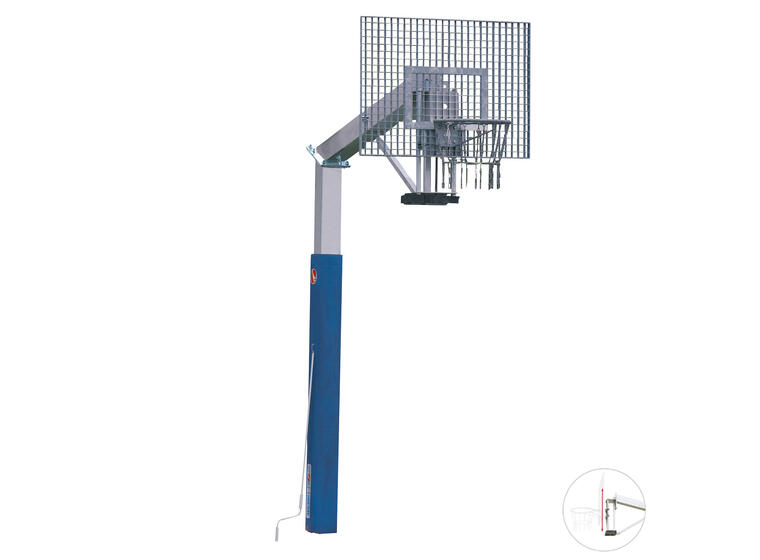 Basketballstativ Fair Play Silent 2.0 120x90 | Justerbar | Fast kurv 