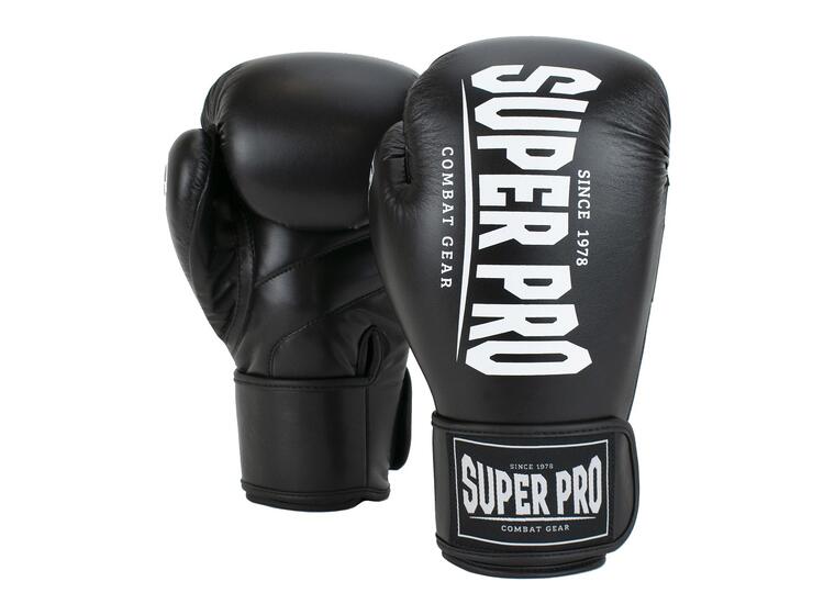 Boksehansker Super Pro Champ 10 oz Svart Treningshansker | Thai-, Kick-, Boksing 