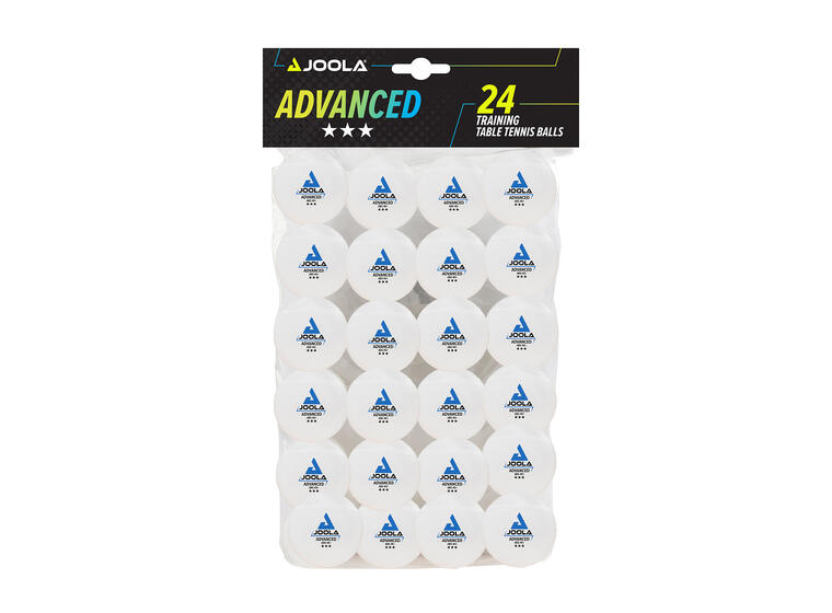 Bordtennisballer Joola 40+WH Training 24 stk | Trenings- og fritidsball 