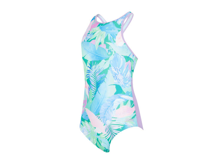 Dreamland Hi Front Badedrakt jr 116cm Zoggs | Flerfarget | Ecolast 