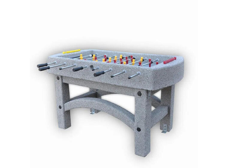 Fotballspill i betong Utendørs foosball 