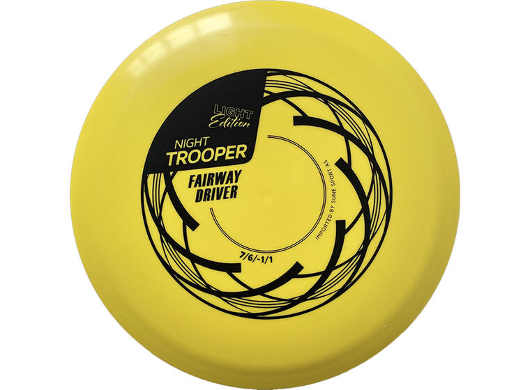 Golfdisc FW Driver Night Trooper Fairway driver til frisbeegolf 
