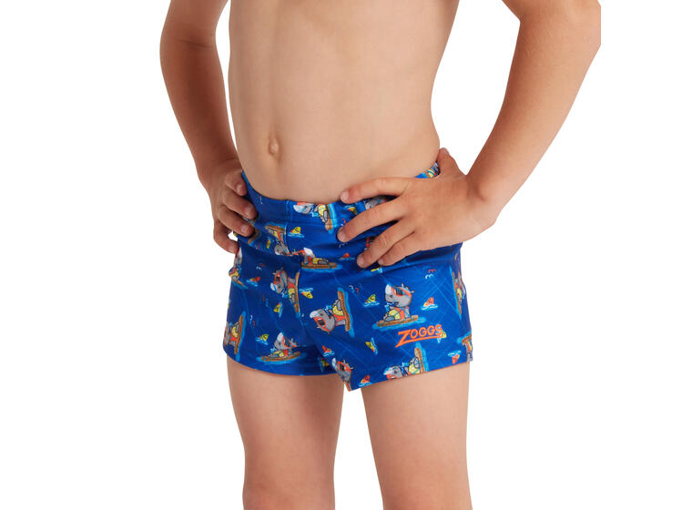 Hippo Hip Racer Badebukse 80cm Zoggs | Blå/Flerfarget | Ecolast 