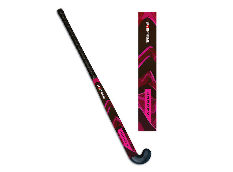Landhockeykølle Force Rosa Inne- og utendørs | Lengde 93 cm 