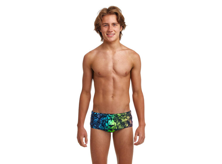 Lion Eyes Badebukse jr 140 Funky Trunks | Sidewinder Trunks 