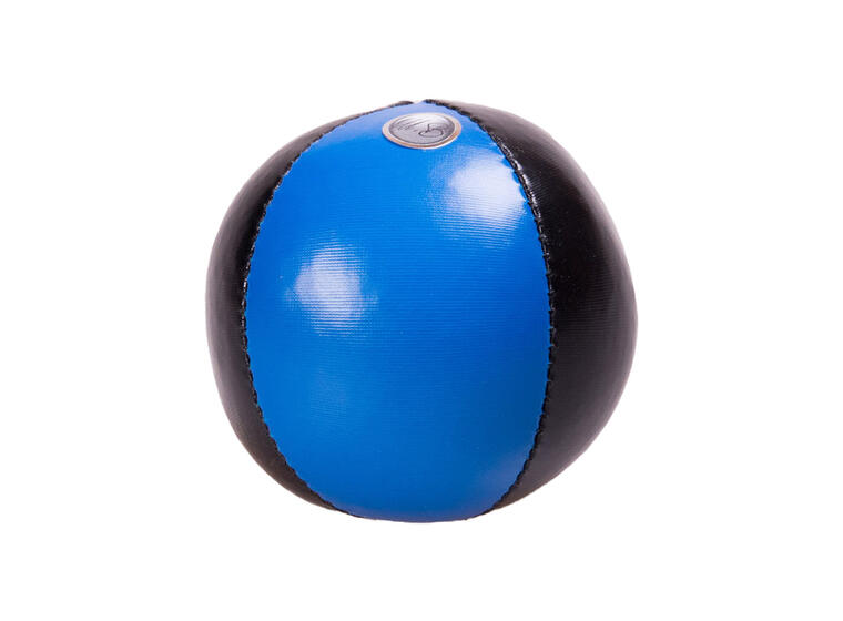 MB Sjongleringsball 130 g | Fluo Blå | 2-farget | Fluoriserende 