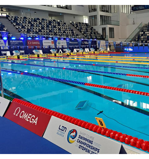 Malmsten Gold PRO Racing Lane 25 m World Aquatics Banetau bl&#229;/r&#248;d 25 m