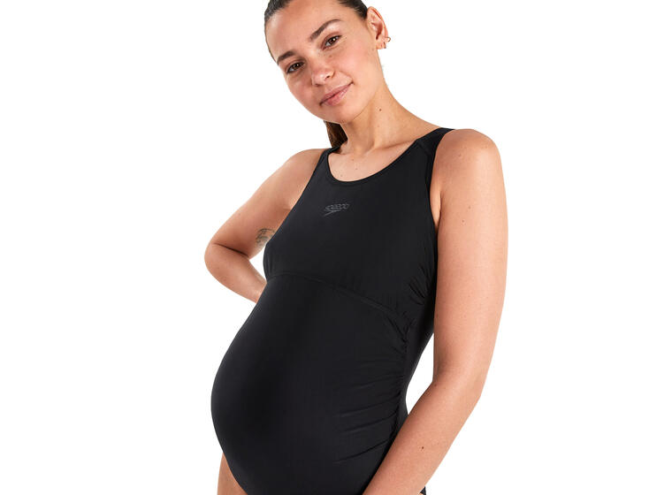 Maternity Fitness Badedrakt 34 Speedo | Svart | EnduraFlex 