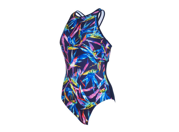 Neon Crystal Crossback Badedrakt EU34 Zoggs | Flerfarget | Ecolast 