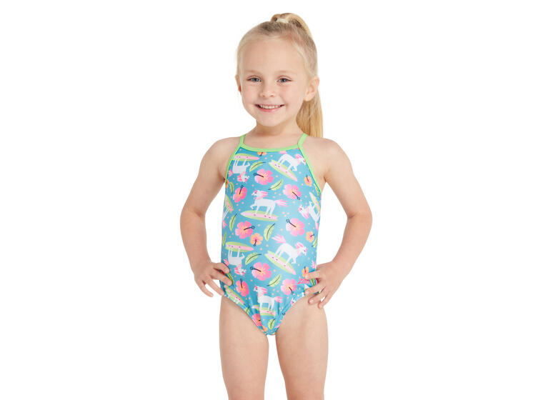 Pegasus Crossback Badedrakt 98cm Zoggs | Flerfarget | Ecolast 