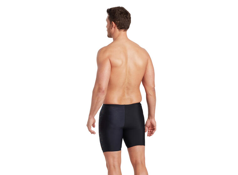 Predator Mid Jammer Badebukse 32 Zoggs | Svart | Ecolast+ 