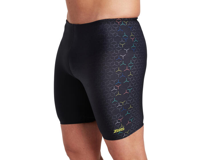 Predator Mid Jammer Badebukse 32 Zoggs | Svart | Ecolast+ 