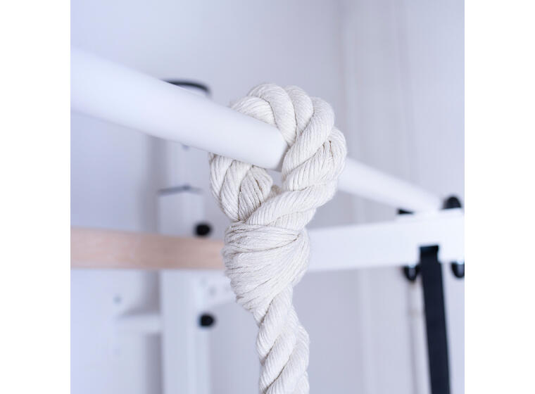 Ribbevegg BenchK 412 Hvit Pull-up | turnringer| husketallerken 