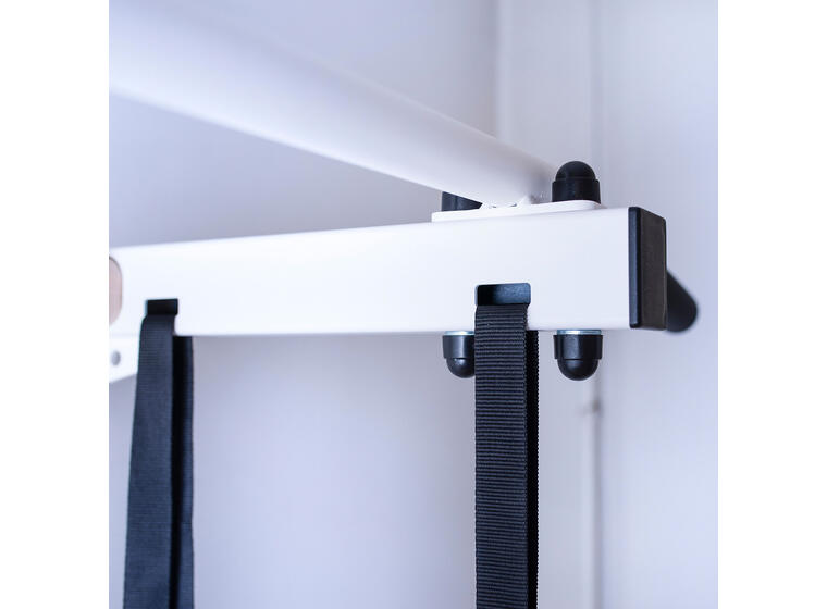 Ribbevegg BenchK 412 Hvit Pull-up | turnringer| husketallerken 