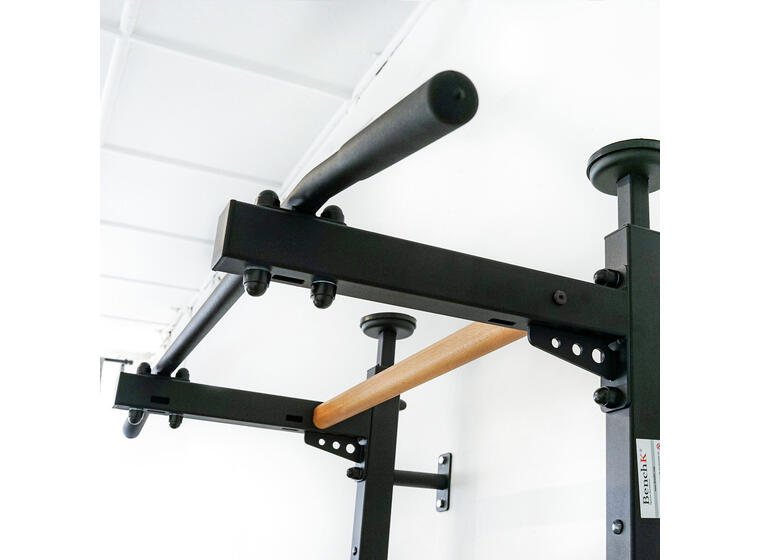 Ribbevegg BenchK 513 Svart Fastmontert pull up | dip bar | benk 