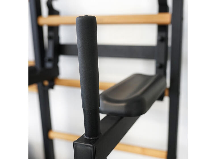 Ribbevegg BenchK 513 Svart Fastmontert pull up | dip bar | benk 