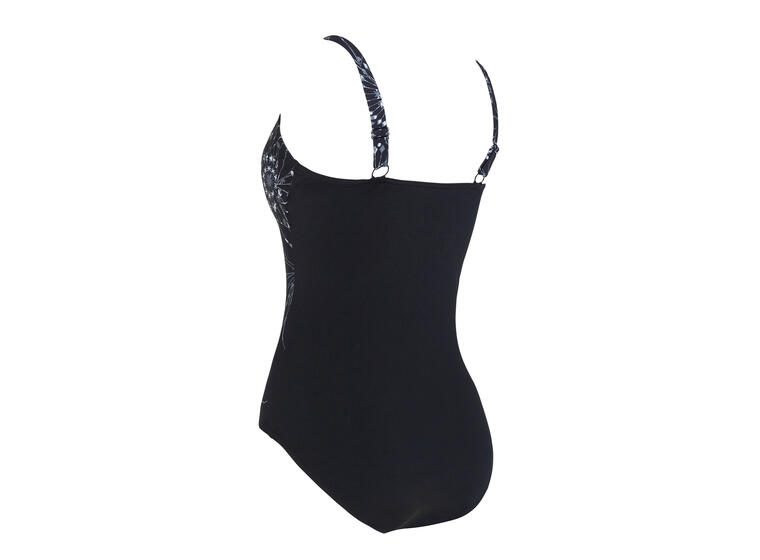 Stellar Adj. Classicback Badedrakt EU38 Zoggs | Svart/Flerfarget | Ecolast+ 