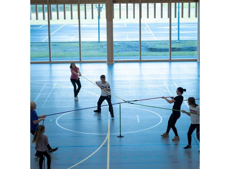 Tug O war Drakamptau med ring 
