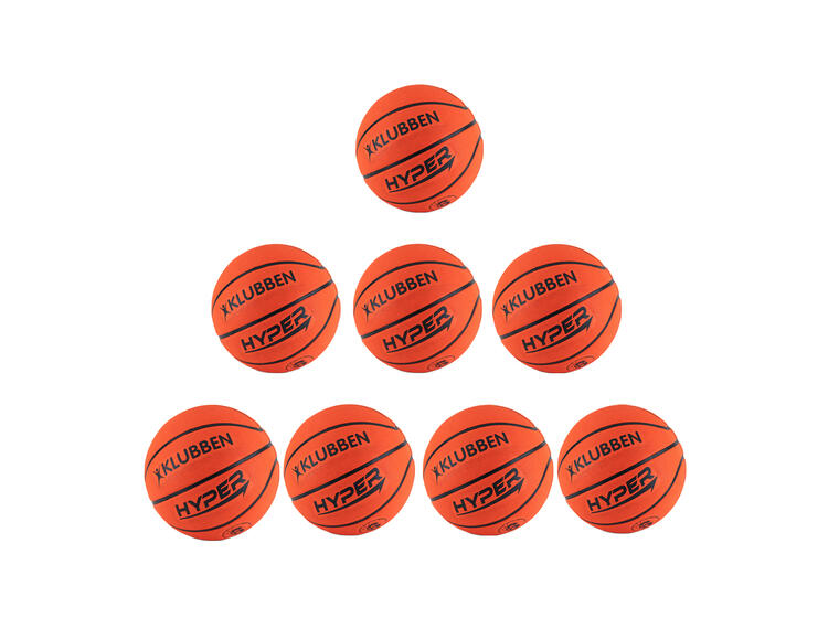 Basketball Klubben Hyper 7 (8) 8 stk | Treningsballer 