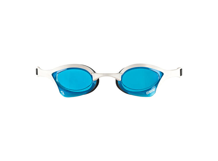 Cobra Ultra Swipe Svømmebrille Arena | Blå linse/hvit | Racing brille 