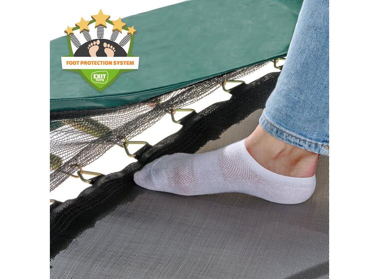 EXIT Allure Classic bakketrampoline 244 x 427 cm | Grønn 
