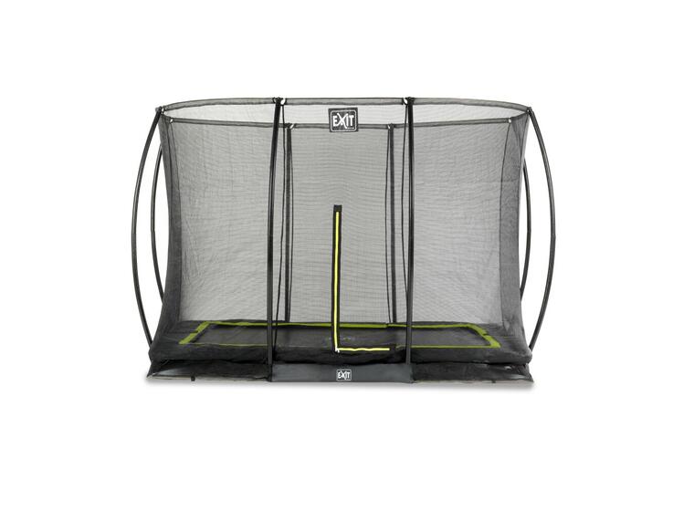 EXIT Silhouette bakketrampoline 214 x 305 cm | Svart | Sikkerhetsnett 
