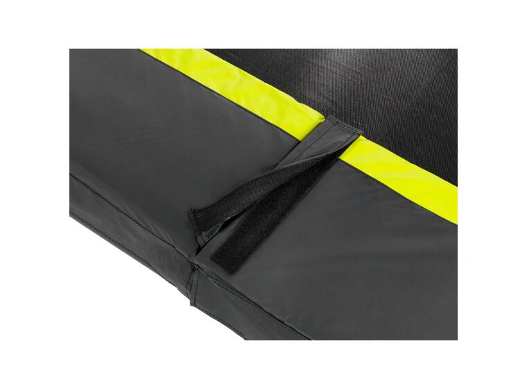 EXIT Silhouette bakketrampoline 214 x 305 cm | Svart | Sikkerhetsnett 