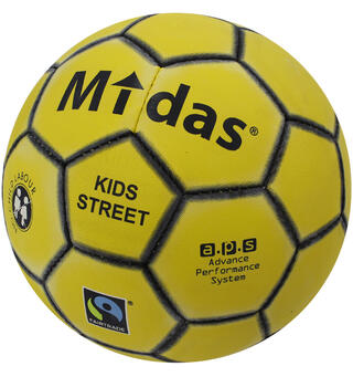 Fotball Street Soccer Midas Kids Fairtrade merket street soccer