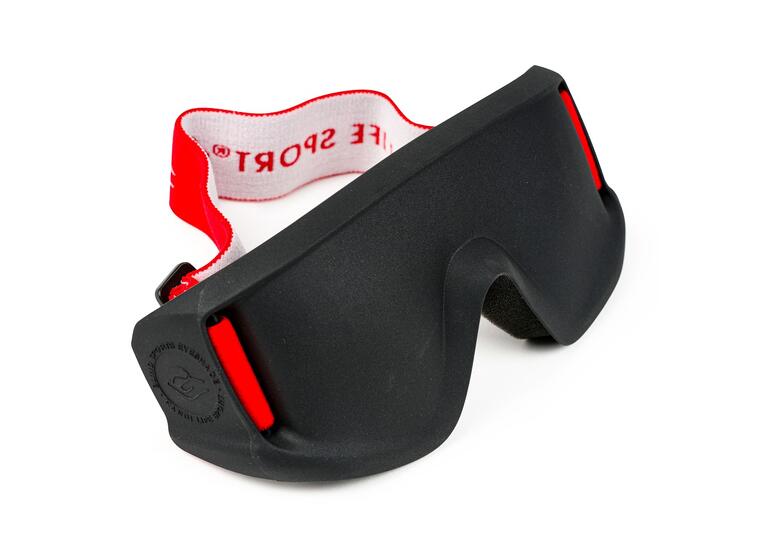Handi Life Goalball Maske - rød Mobility briller - blendemaske 