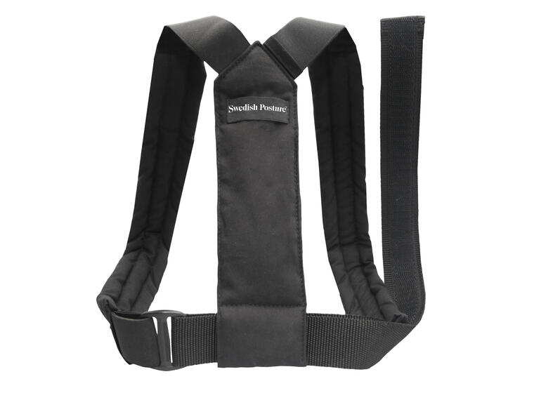 Holdningsvest Posture Flexi S-M Svart holdningsstøtte | Bedre holdning 