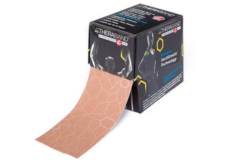 Kinesiotape TheraBand | Beige Lengde 5 m | Bredde 5 cm 