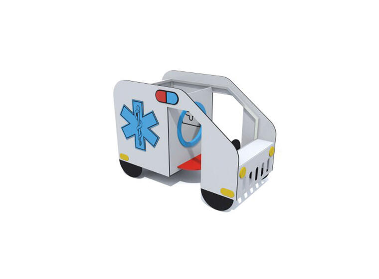 Lekehus | Ambulanse liten Lekebil i tre 