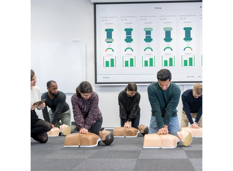 Livredningsdukker Lille Anne Combo HLR - Sett med 6 dukker 