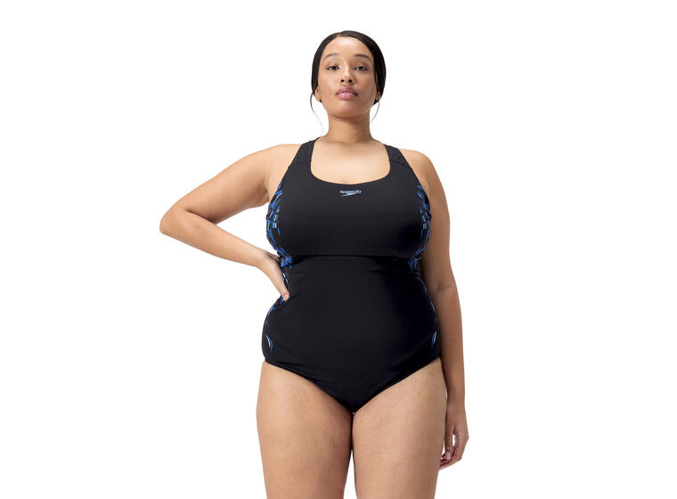 Placement Medalist Badedrakt (+) 50 Speedo | Plus Size | ECO Endurance+ 