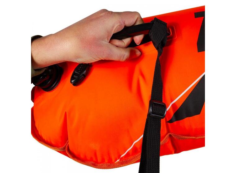 Safety Buoy ZEROD XLarge Oppblåsbar bøye | Open water | Oransje 