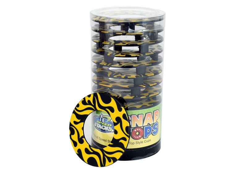 Speed Stacks Snap Tops 12 stk | Yellow Fury 