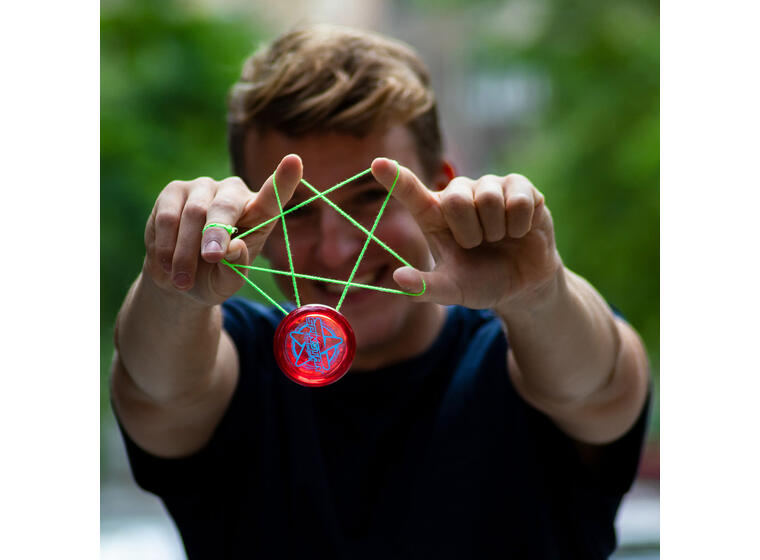 Spinstar Yoyo | Svart Nybegynner | Responsiv jojo 