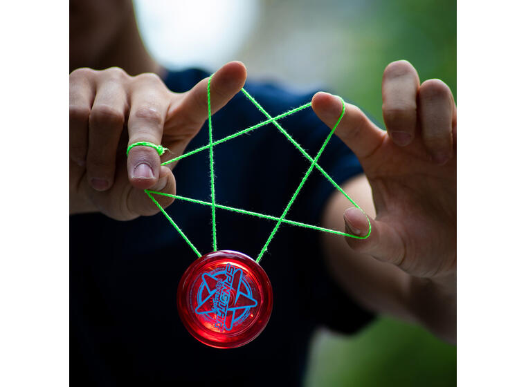 Spinstar Yoyo | Svart Nybegynner | Responsiv jojo 