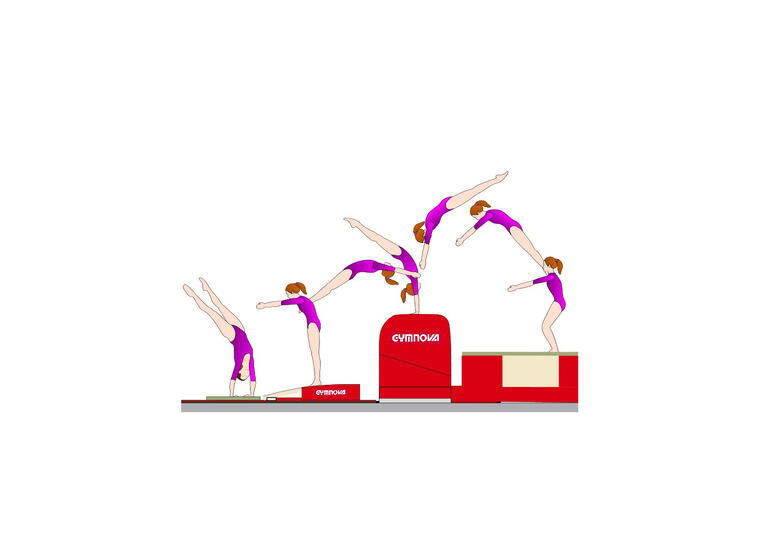 Sprangbukk Gymnova skum Trening | Pegasus i skum 