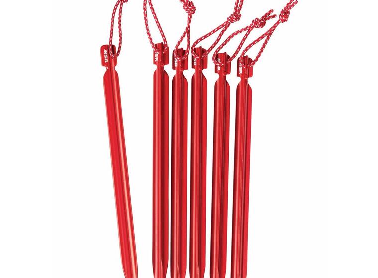 Teltplugger MSR Mini-Groundhog Stakes 6 teltplugger for hardt underlag 