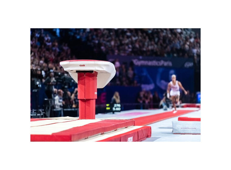 Tilbehør - Gymnova tilløpsmatte 25 m Konkurransebane | 25 x 1 x 0,025 m 