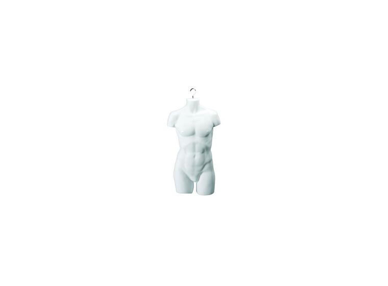 Utstillingsdukke hengetorso Herre H: 86 cm 