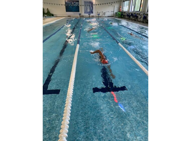 Virtual Swim Trainer 50 Inkluderar 1 bana 50 meter 
