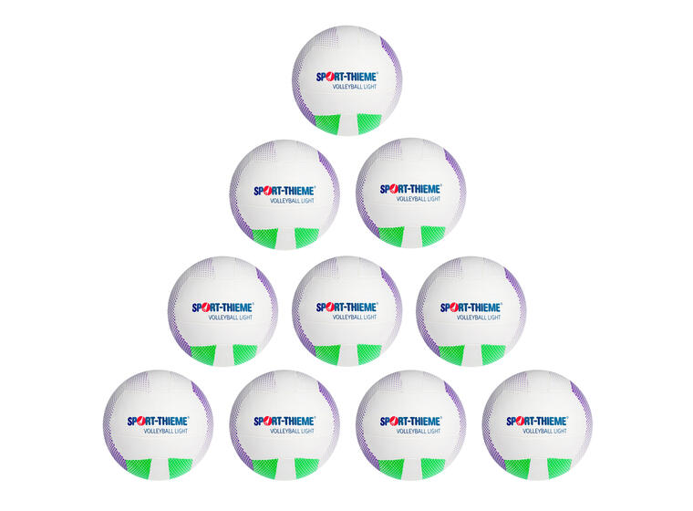 Volleyball Sport-Thieme Light 20 | 10 st Str. 5 | Lett ball 