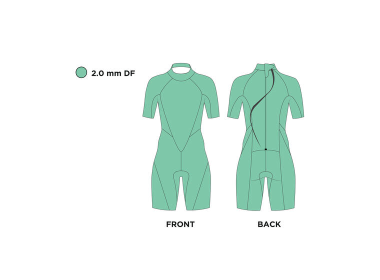 Våtdrakt RECON Tour Shorty | Herre M Zoggs | Open Water 
