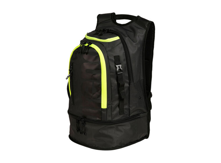 Arena Fastpack 3.0 Ryggsekk 40 L Svart/Gul | Svømmesekk | Svømmebag 