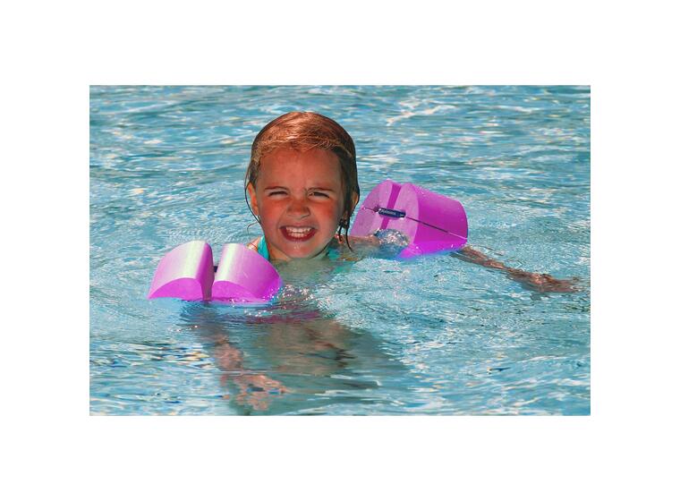 Armringer Flipper i skum til barn 18-30 kg | Lilla | M 