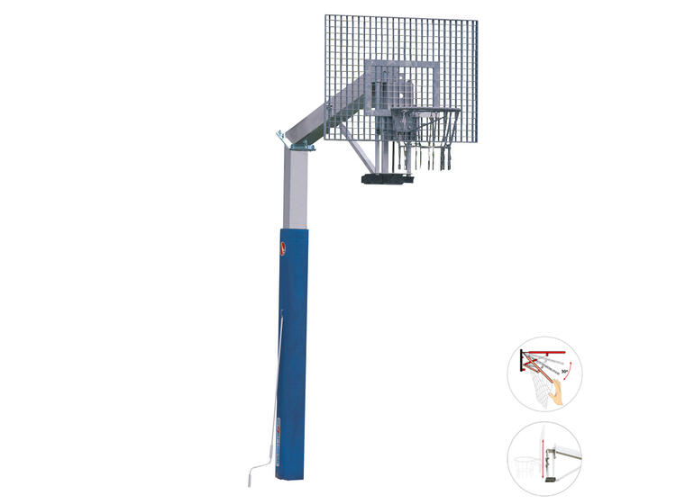 Basketballstativ Fair Play Silent 2.0 120x90 | Justerbar | Dunkering 