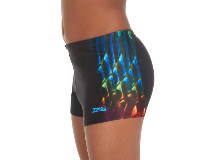 Carbon Flash Hip Racer Badebukse 152cm Zoggs | Svart/Flerfarget | Ecolast